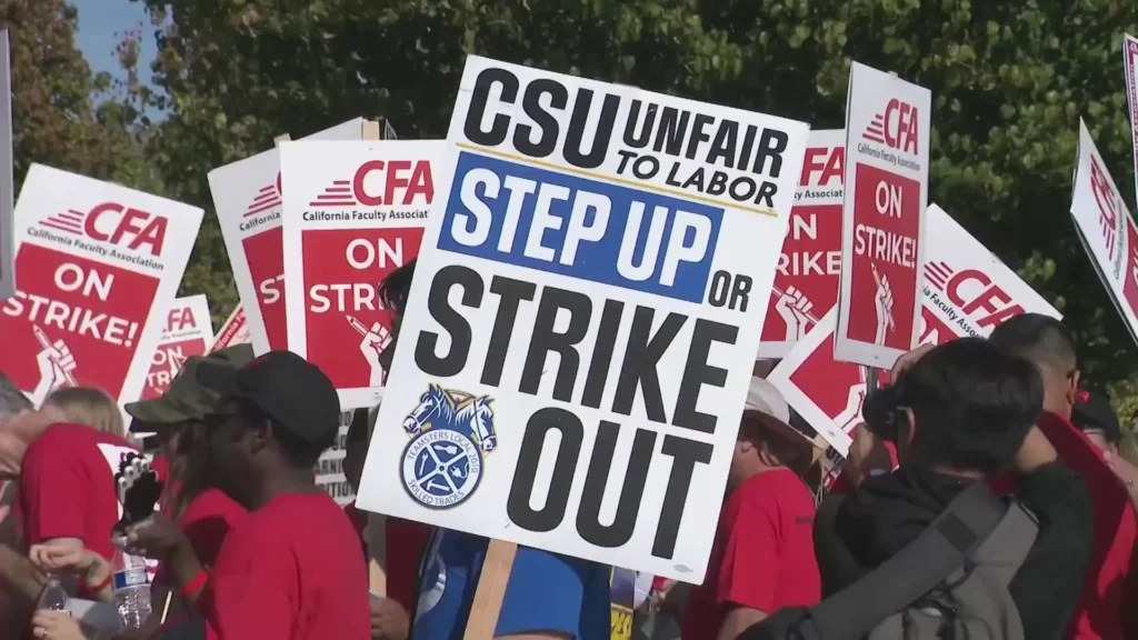 California State University Faculty Strike
