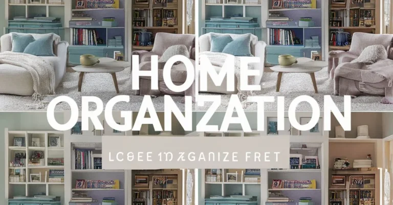 Home Organization Hacks