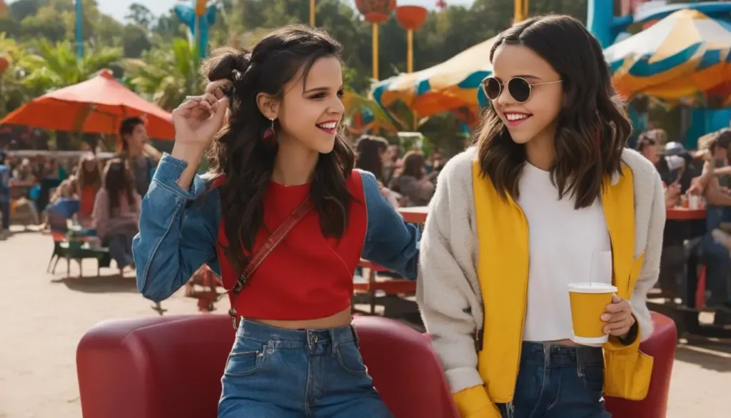 Jenna Ortega friends with millie bobby brown